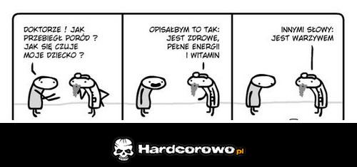 Doktorze jak przebiegł poród? - 1