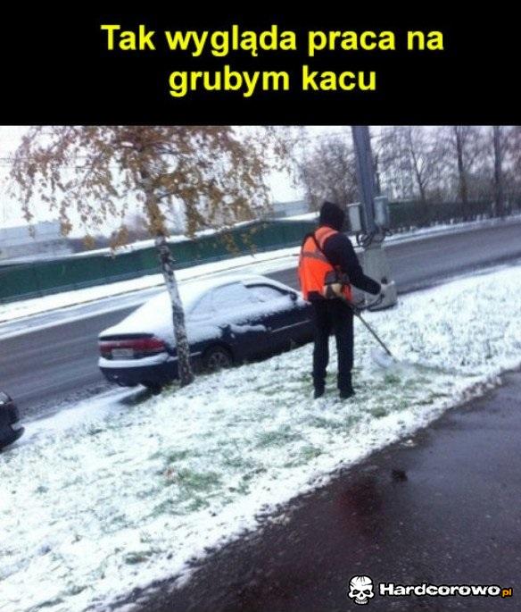 Praca na kacu - 1