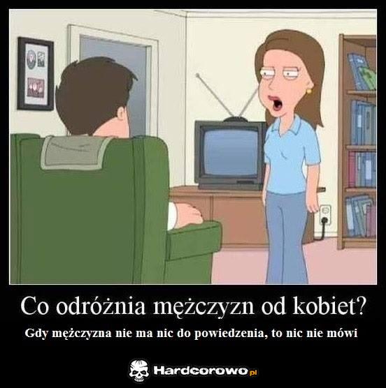 Co odróżnia mężczyzn od kobiet? - 1