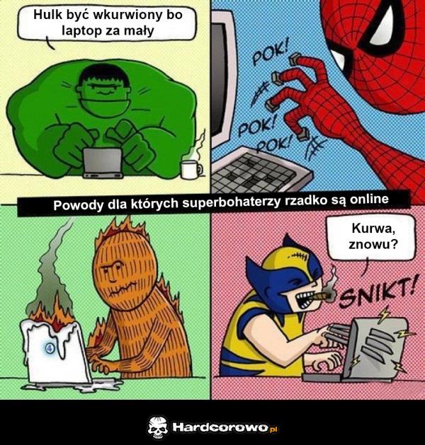 Super bohaterowie w internecie  - 1