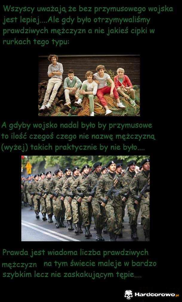 Nie przymusowe wojsko - 1