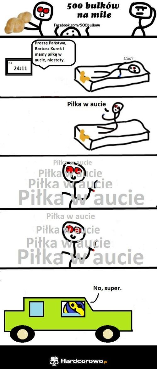 Piłka w aucie - 1