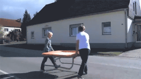 Popis z trampoliną  - 1