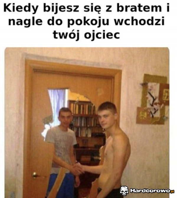 Bijatyka z bratem - 1
