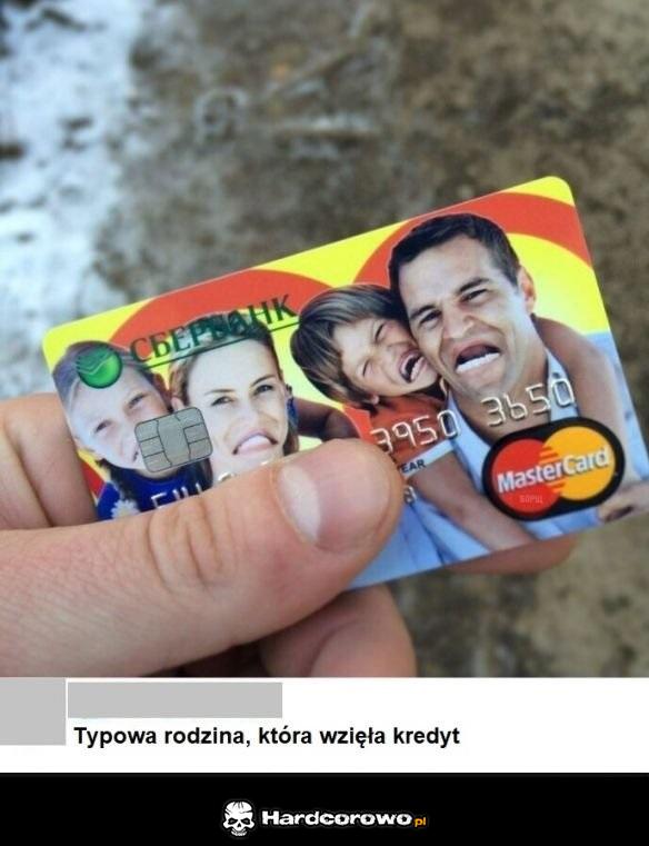 Karta kredytowa - 1