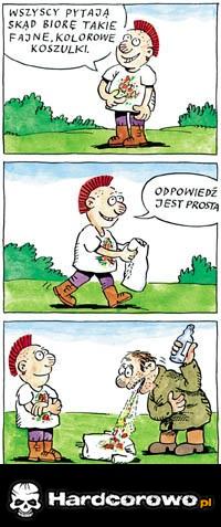 Kolorowe koszulki - 1