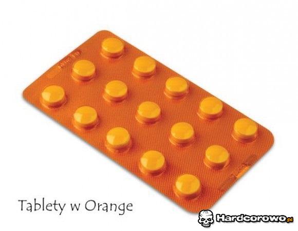 Tablety w orange - 1