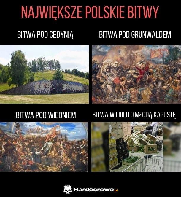 Największe polskie bitwy - 1