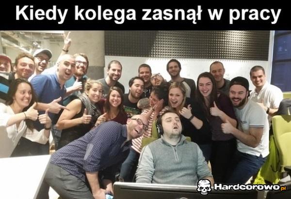 Kiedy zaśniesz w pracy - 1