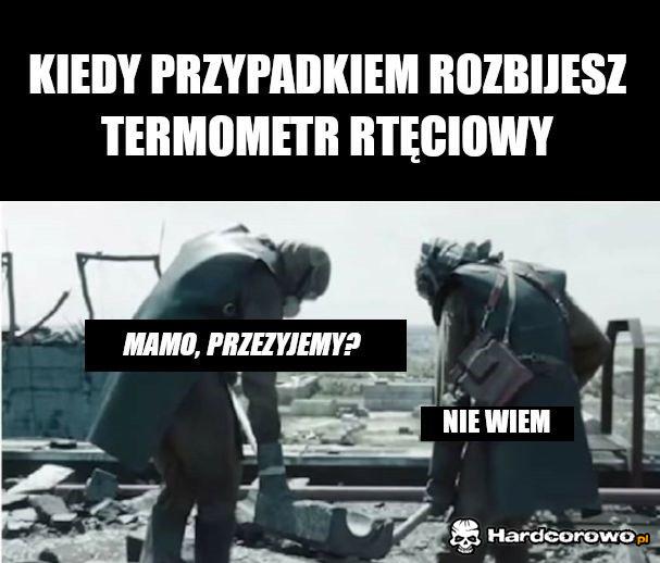 Kiedy przypadkiem rozbijesz termometr rtęciowy - 1