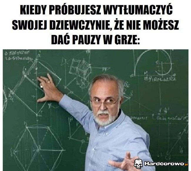 Kiedy próbujesz wytłumaczyć coś swojej dziewczynie - 1