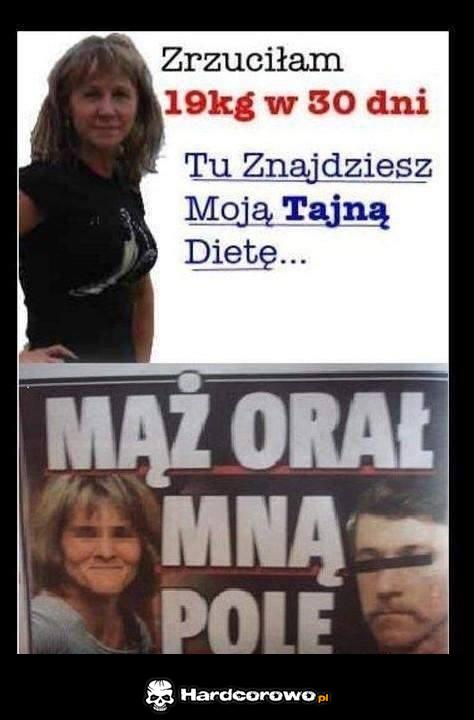 Tajna dieta - 1