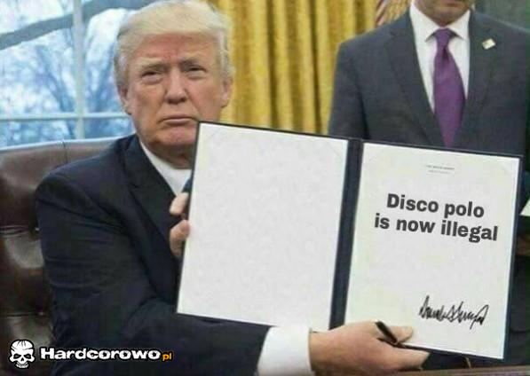 Trump podpisał - 1