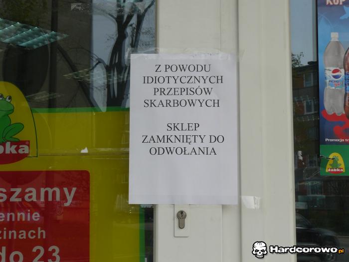 Problemy w żabce - 1