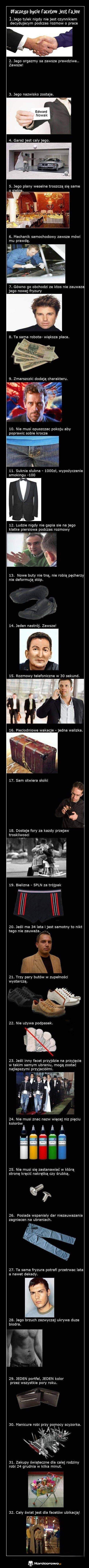 Dlaczego bycie facetem jest fajne - 1