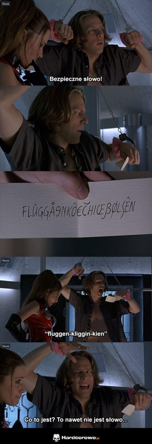 Bezpieczne słowo - 1