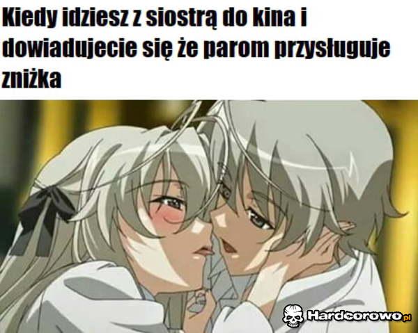 Kino z siostrą - 1