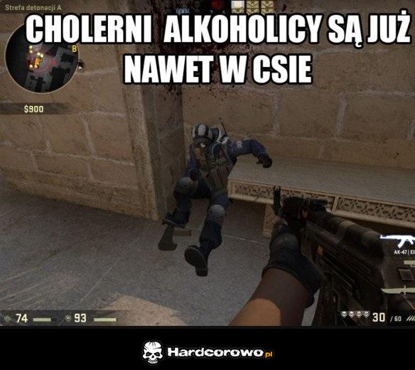 Pijak w Csie - 1