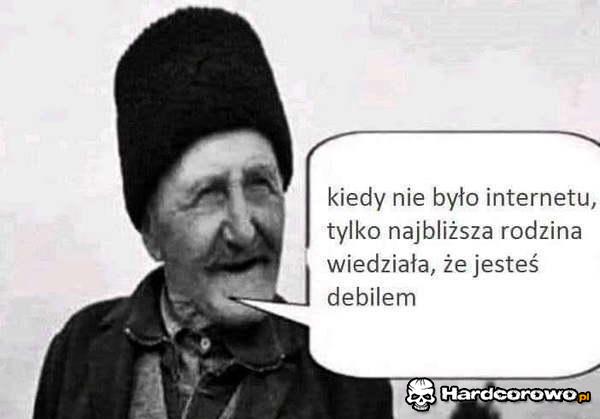 Gdy nie było internetu - 1