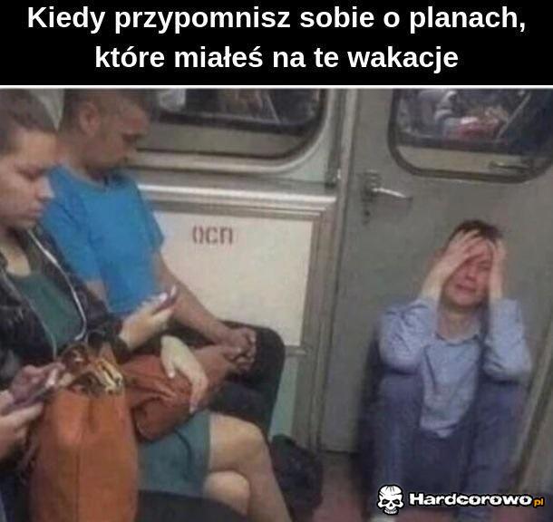 Plany są po to, by ich nie realizować - 1