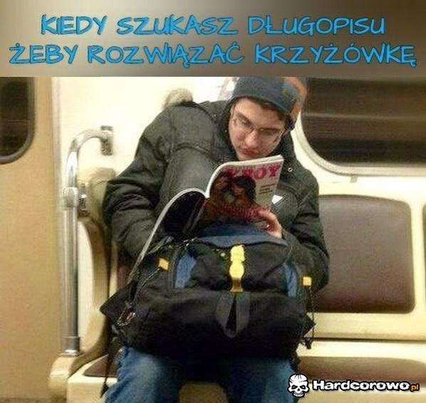Kiedy szukasz długopisu - 1