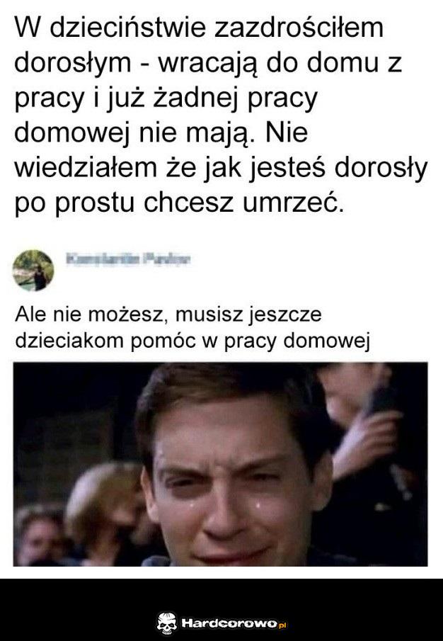 Dorosłość wcale nie jest taka fajna - 1
