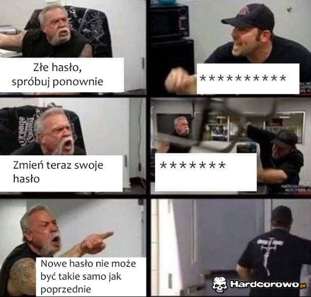 Złe hasło - 1