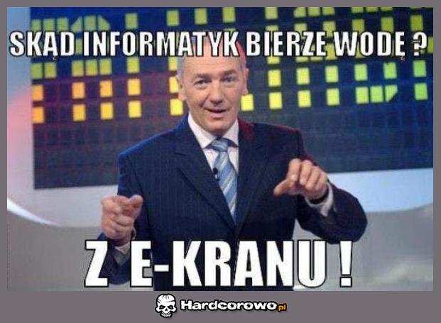Woda informatyka - 1