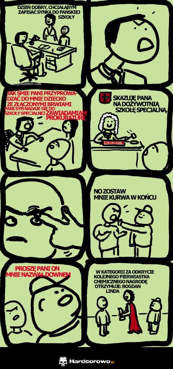 Złączone brwi - 1