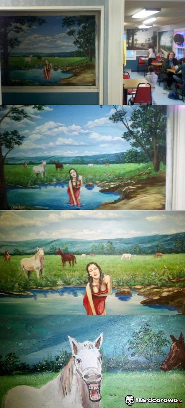 Uśmiechnięty koń  - 1