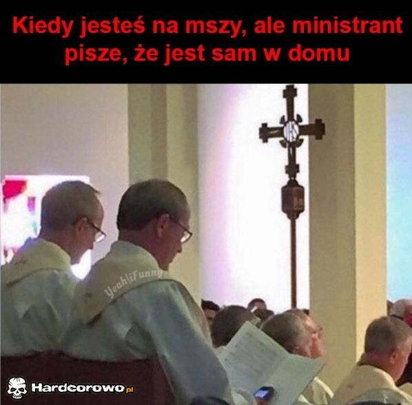 Na mszy  - 1