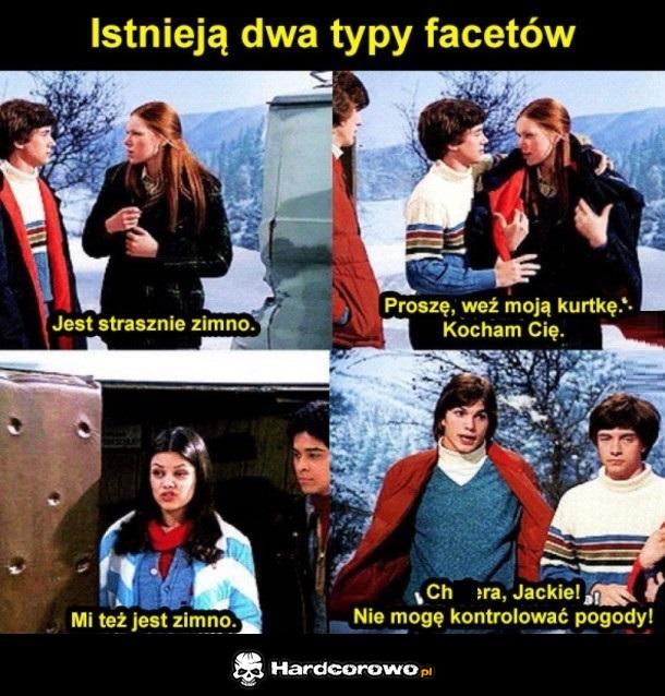 2 typy facetów - 1