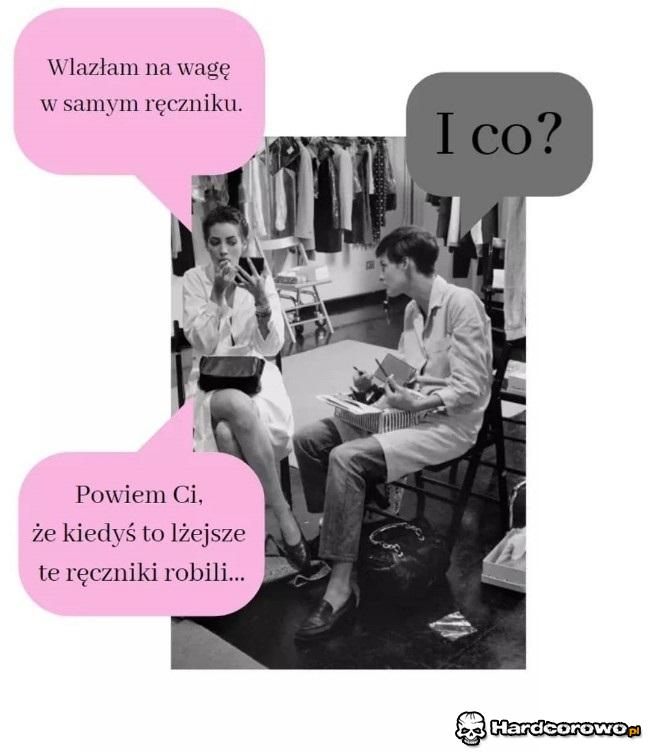 Na wagę w ręczniku - 1