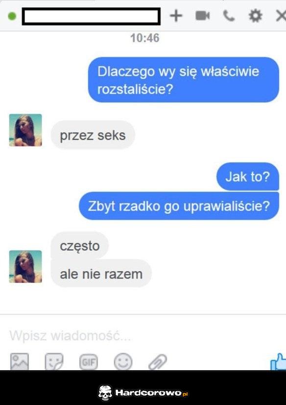 Przyczyna rozstania - 1