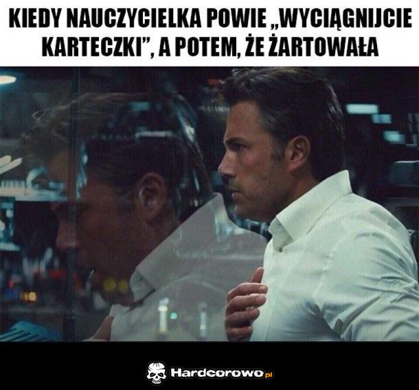 Trudne życie w szkole - 1