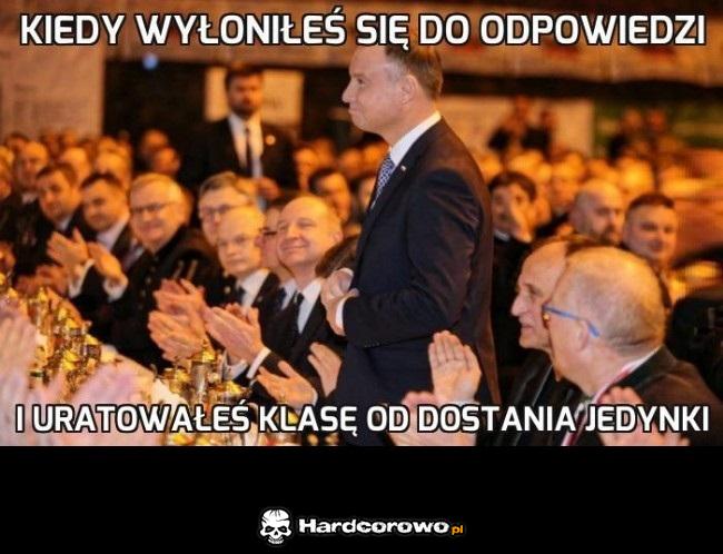 Kiedy wyłoniłeś się do odpowiedzi - 1