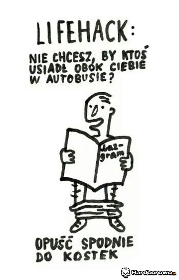 Przydatny trick w autobusie - 1