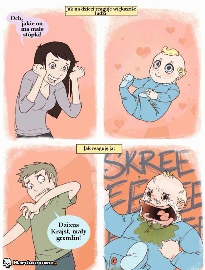 Jak reaguję na dzieci - 1