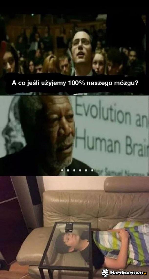 Co jeśli użyjemy 100% naszego mózgu - 1