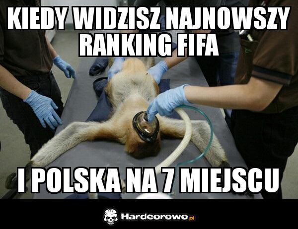 Najnowszy ranking fifa - 1