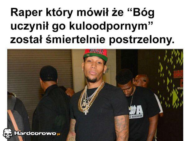 Postrzelony raper - 1