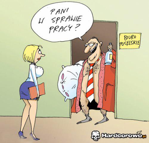 Praca w biurze poselskim - 1
