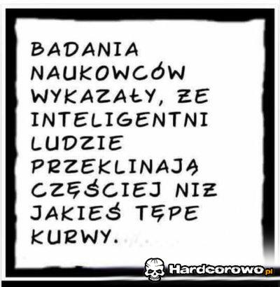 Badania tak mówią - 1