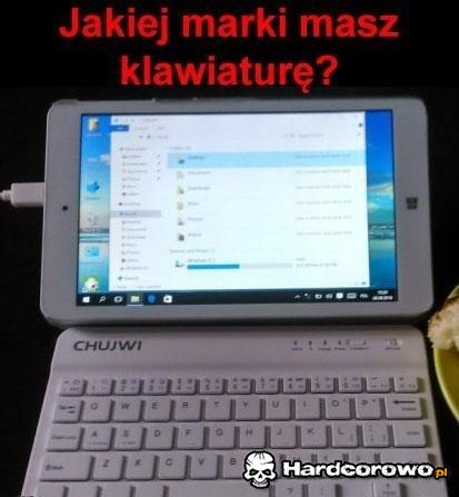 Jakiej marki masz klawiaturę? - 1