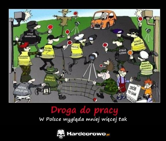 Droga do pracy w Polsce - 1