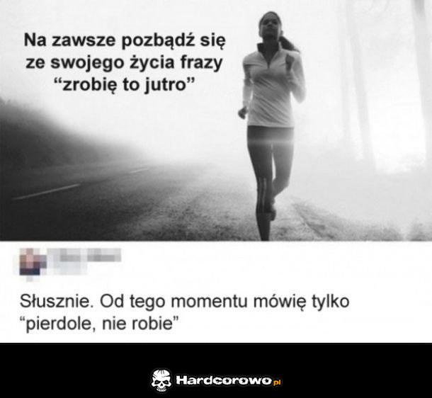 Zrobię to jutro - 1