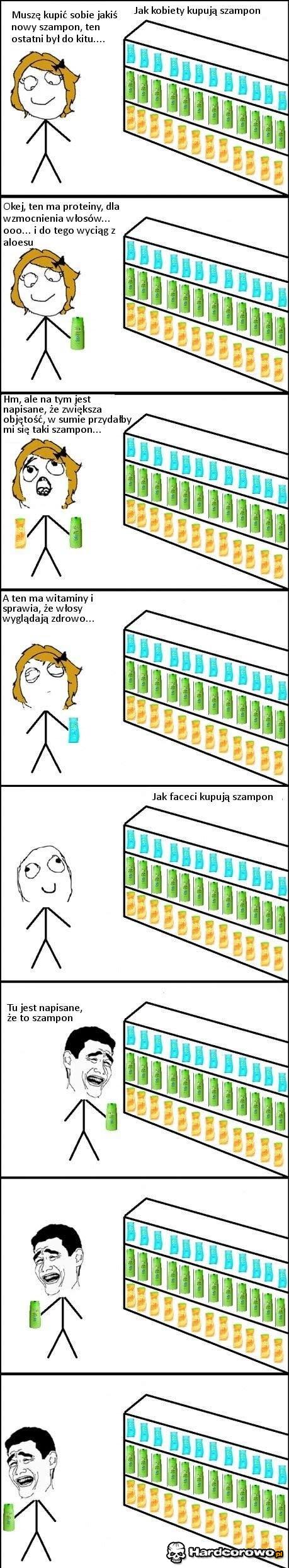 Kupowanie szamponu - 1