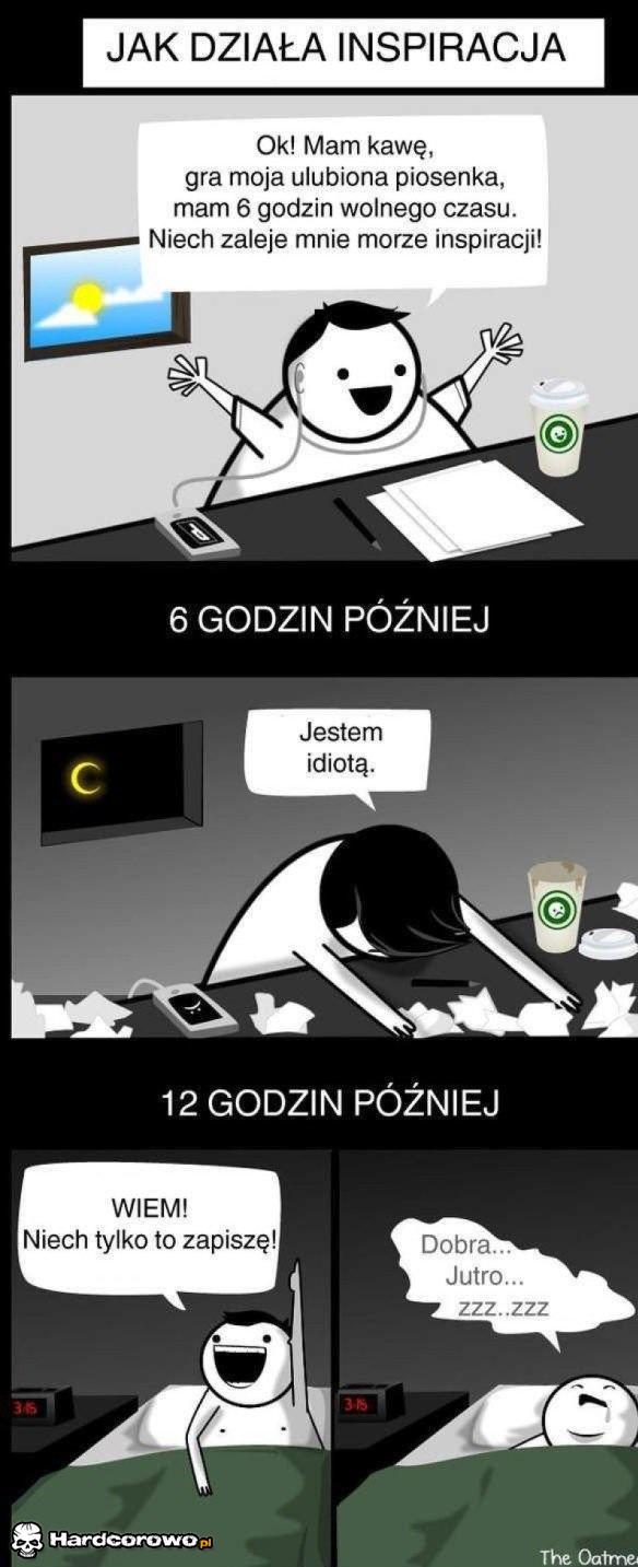 Jak działa inspiracja - 1