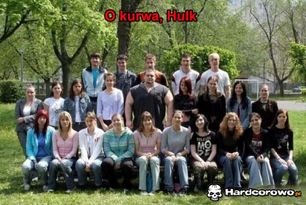 Hulk w czasach szkolnych - 1