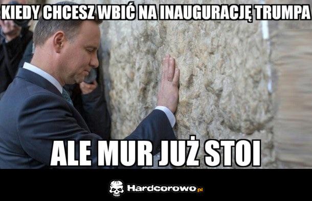 Zaprzysiężenie Trumpa - 1